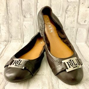 Ralph Lauren Leather "Betty" Ballet Flats Sz:6
